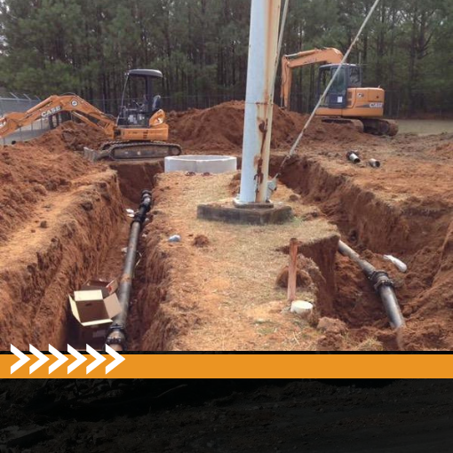 Utility Relocation for Salem Road Bridge